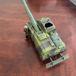 GIJoe Slugger Tank 1984 w/Figure