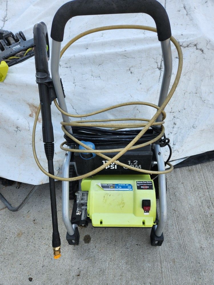 Ryobi Pressure Washer Electric