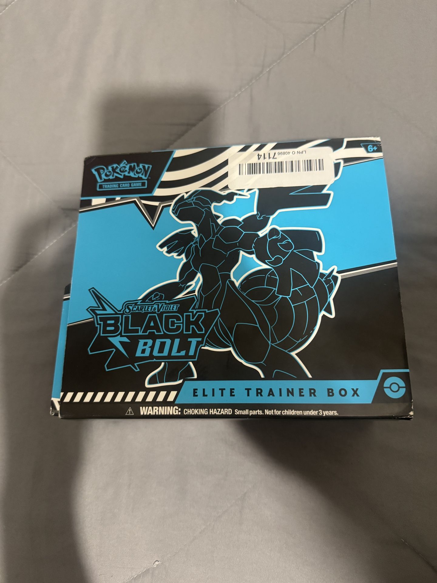 Pokémon TCG: Scarlet & Violet-Black Bolt Factory Sealed Elite Trainer Box (ETB)