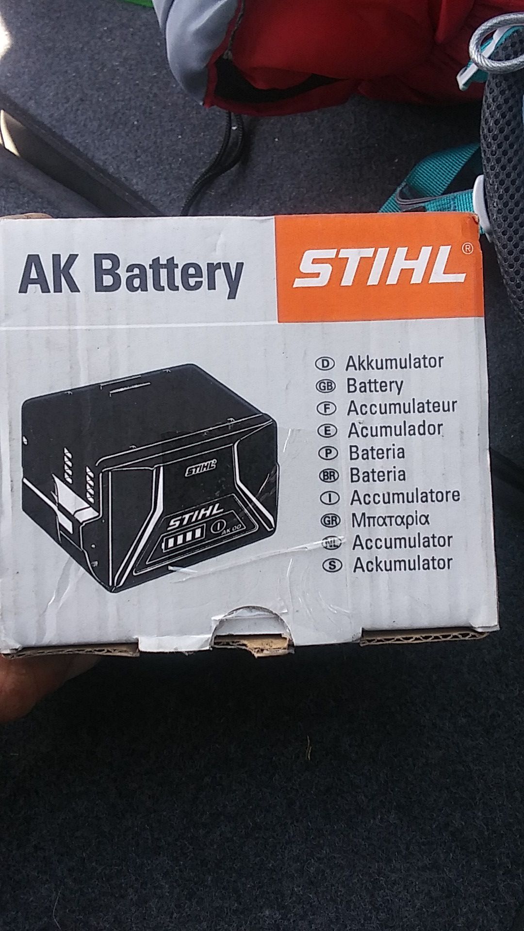 Brandnew Stihl power tools ak.30 battery