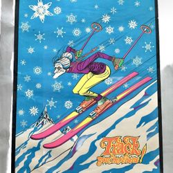 Vintage Poster 1970 Track Mother AL Wiseman Produced BY Trend Graphics 30”x20”