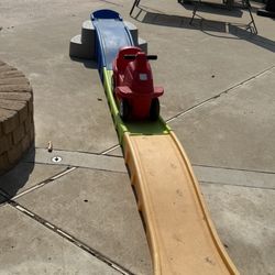 Roller Coaster Kids Ride On Push Car 