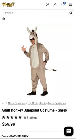 Shrek donkey costume