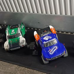 RC cars traxxas .Rustler.big foot.gunk all for $550