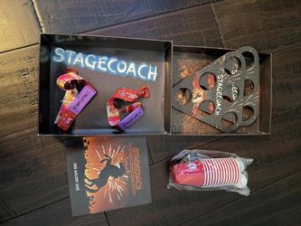 Stagecoach Tickets and Camping Wristbands