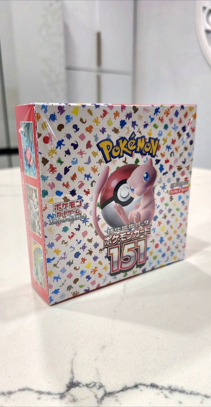 Pokemon 151 Booster Box JAP Sealed