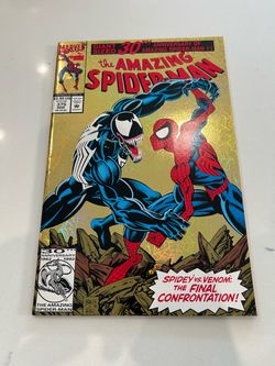 The Amazing Spider Man 375, Venom Vs Spidey the final confrontation 30th anniversary! VF-