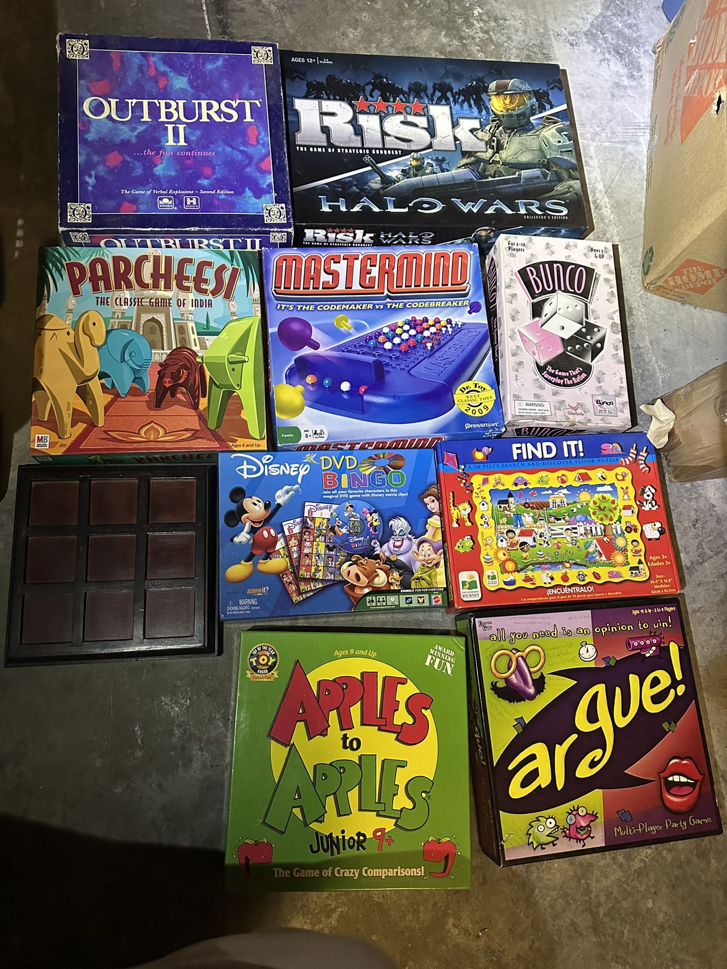 Vintage Board games Lot