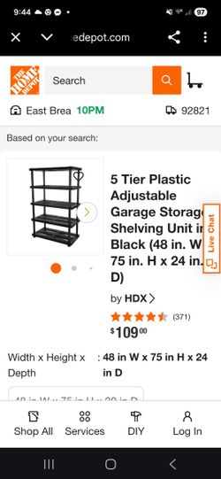 Storage Unit Shelves