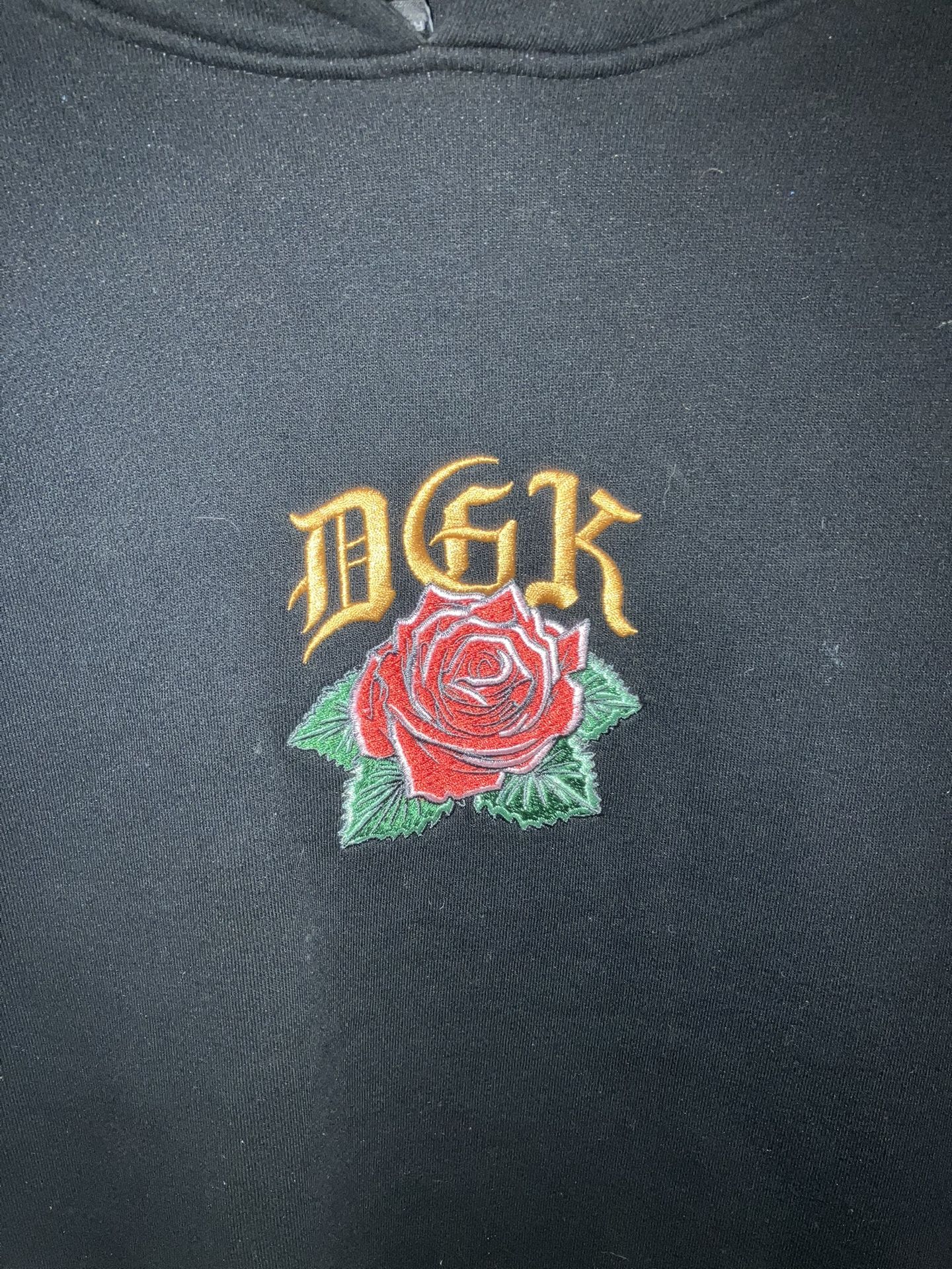 DGK Guadalupe Embroidered Black Hoodie