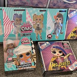 NEW!!! 4 Pack LOL Surprise OMG Series 2. 