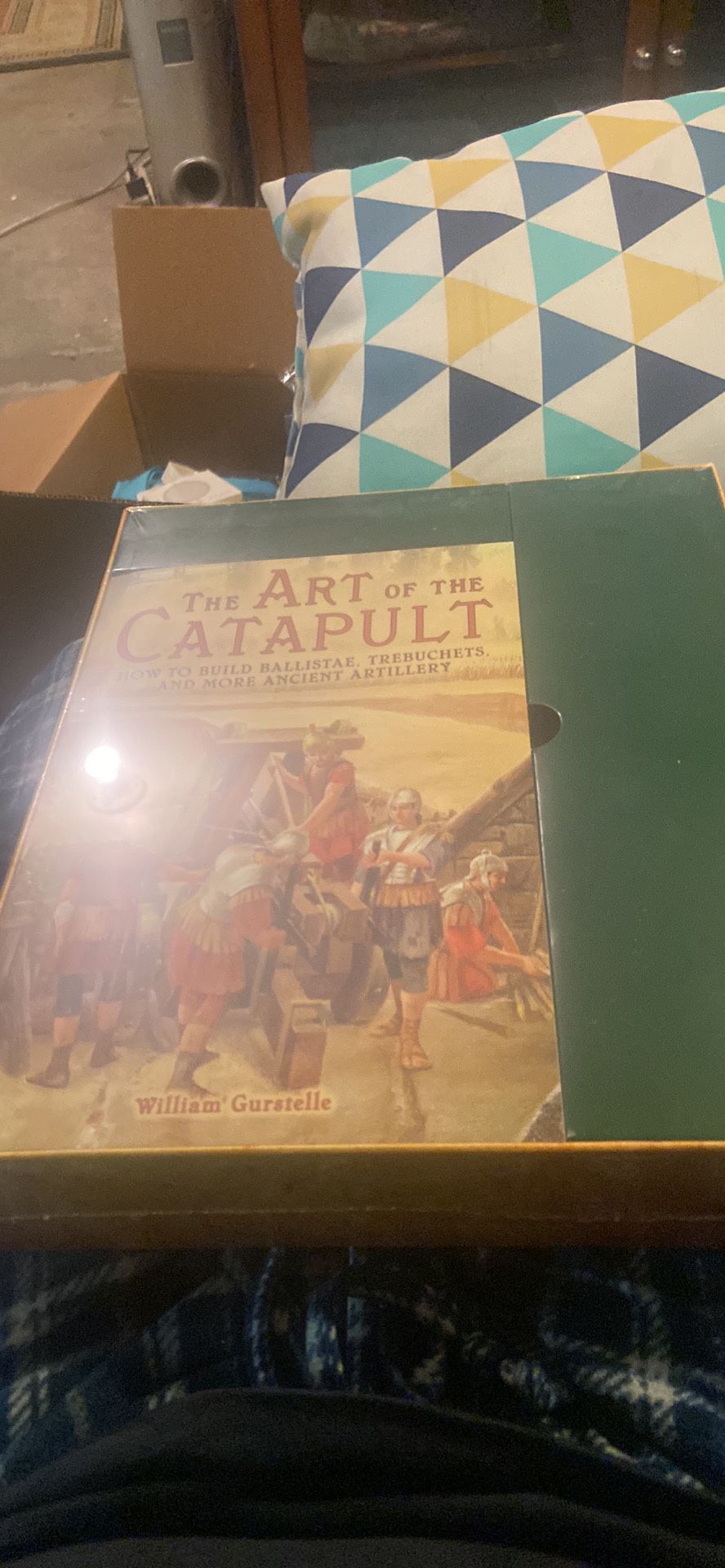 NIB TABLETOP CATAPULT Build Your Own Seige Machine Book & Wood Toy New In Box