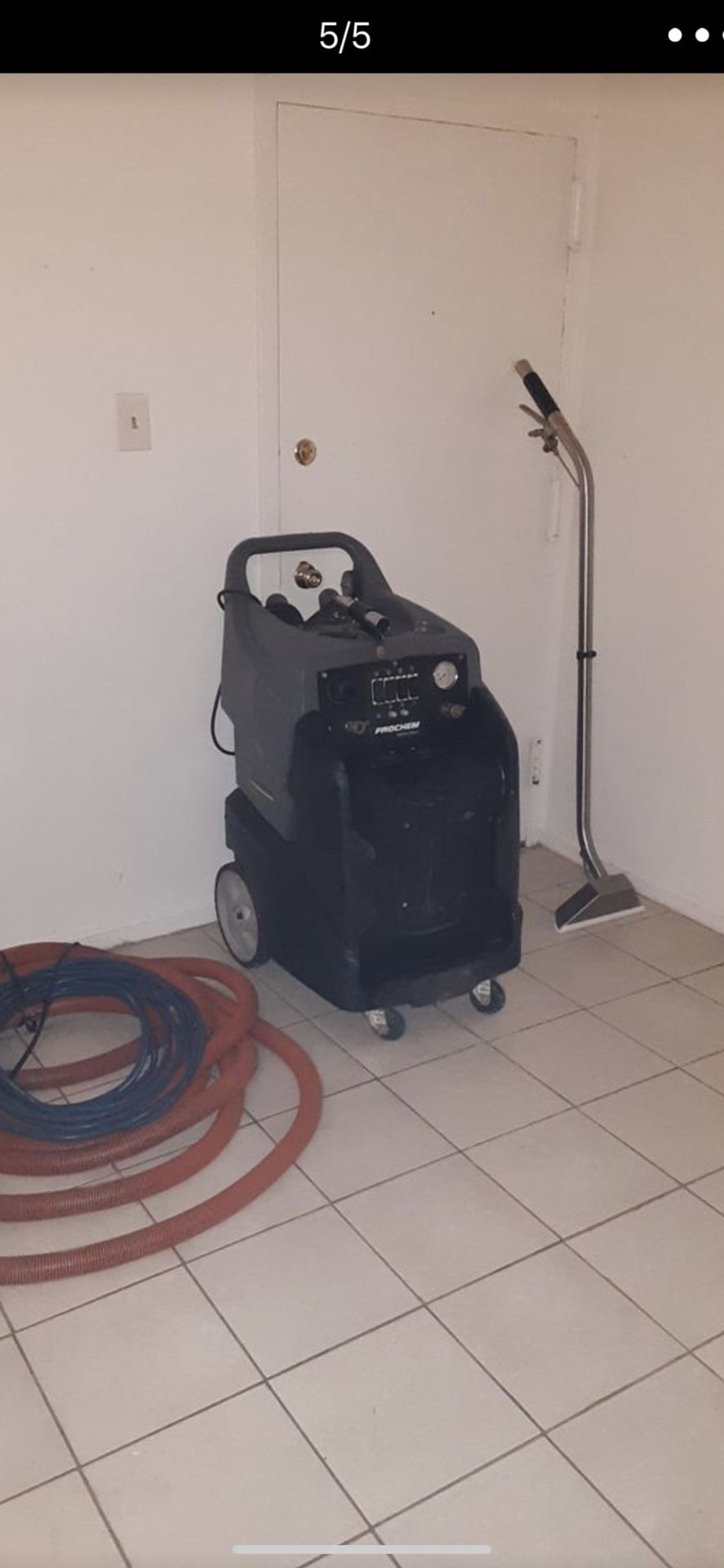 Carpet extractor 600 psi !!!!