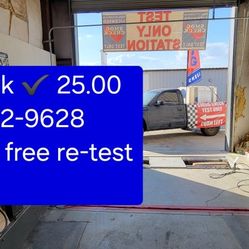 Smog Check 25.00 ✔️  - SIGN 