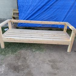 Hand made wood Bench