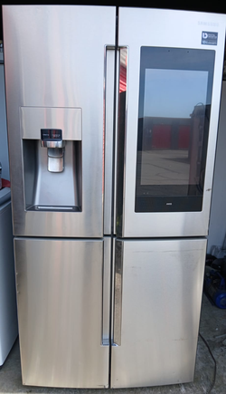 Samsung Quad Door Smart Fridge Stainless Steel