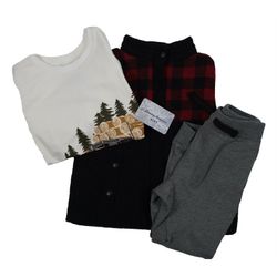 NWT Toddler Boys 4T TOMMY BAHAMA 3pc Gingham Vest Set