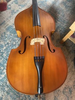 3/4 Upright Bass William Lewis And Sons Hybrid , From Germany 