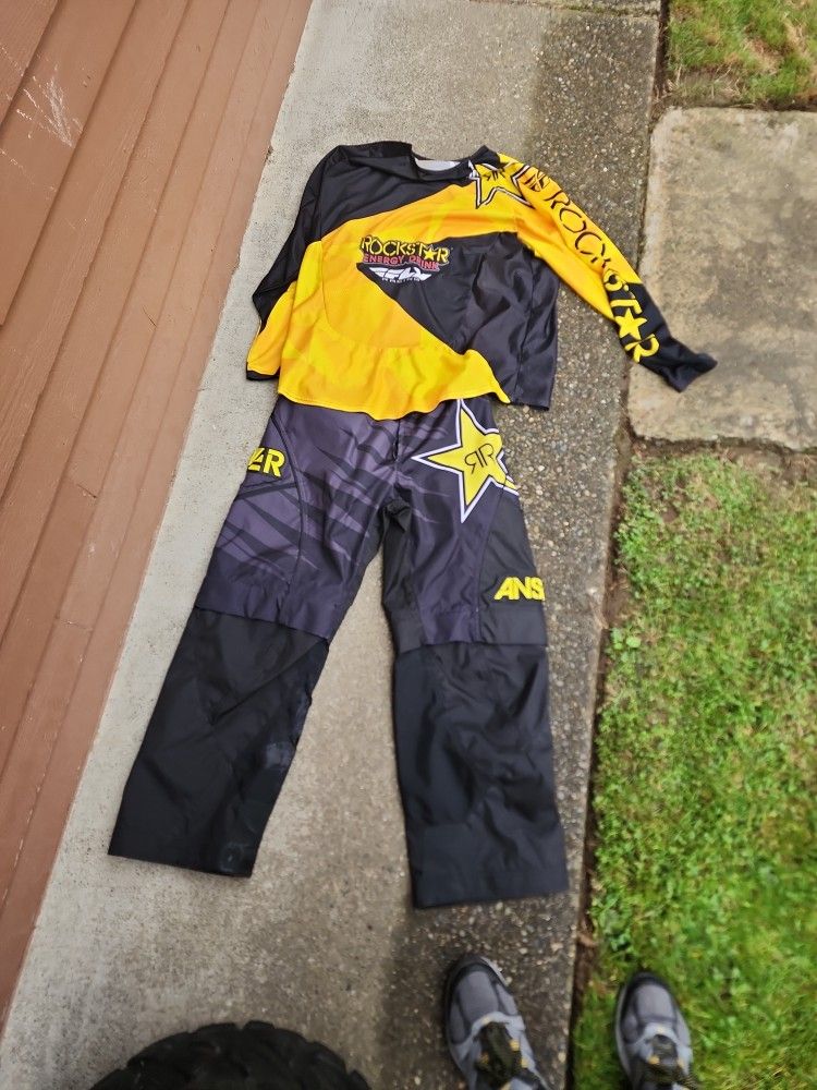 Rockstar Riding Pants And Shirt