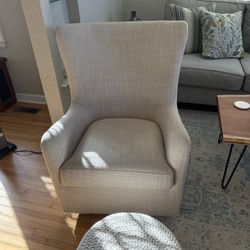 Moto Stucco Glider Chair - Excellent Condition