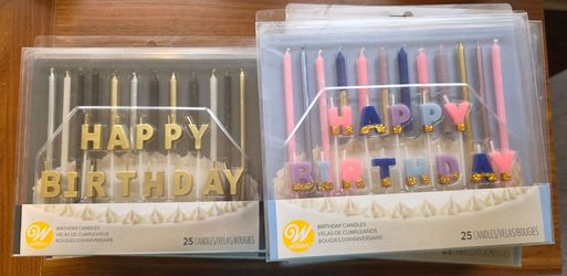 Happy Birthday Candle Sets- Take all 11 Sets for $5