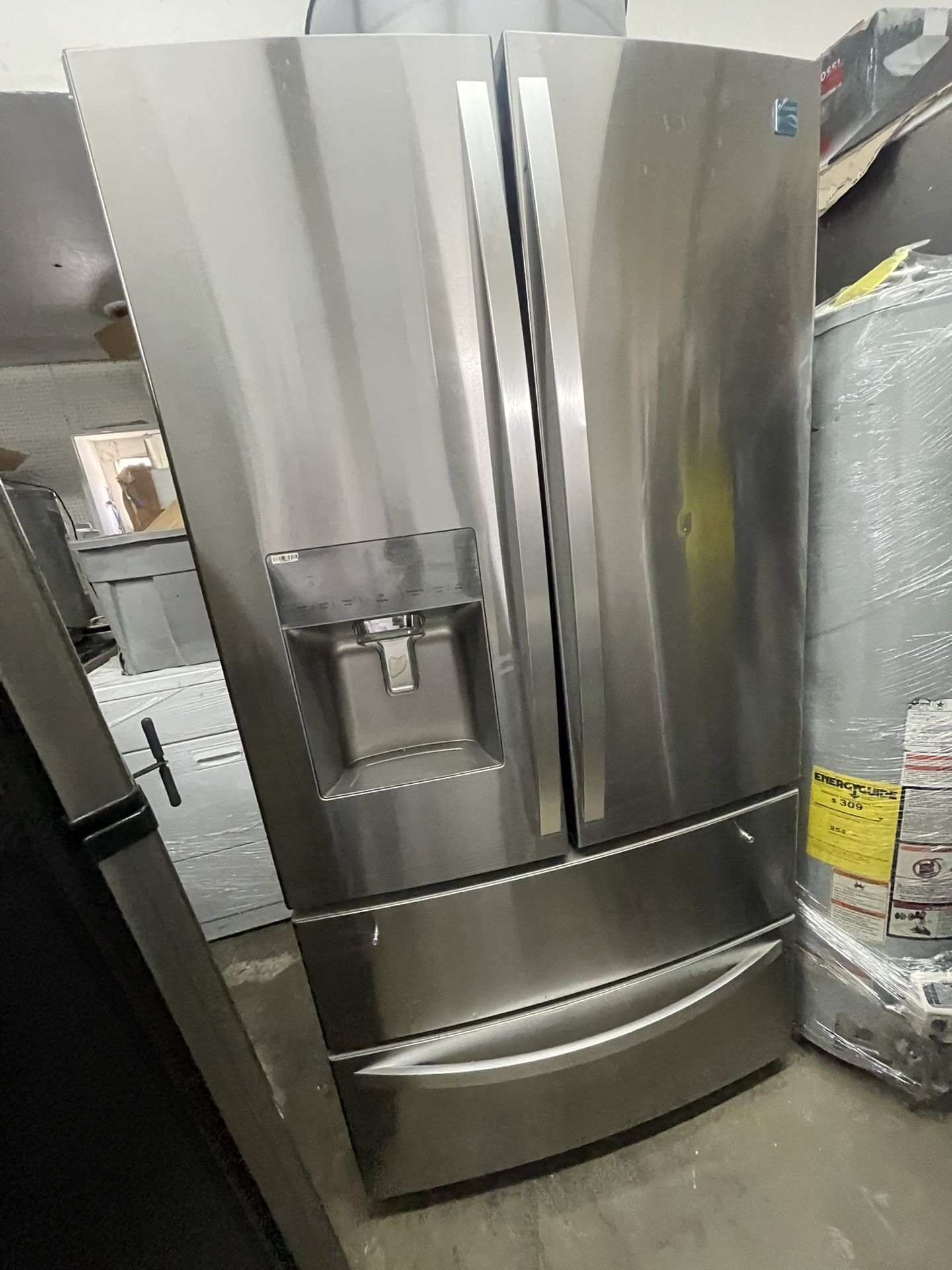 Kenmore Four Door Stainless Steel Refrigerator