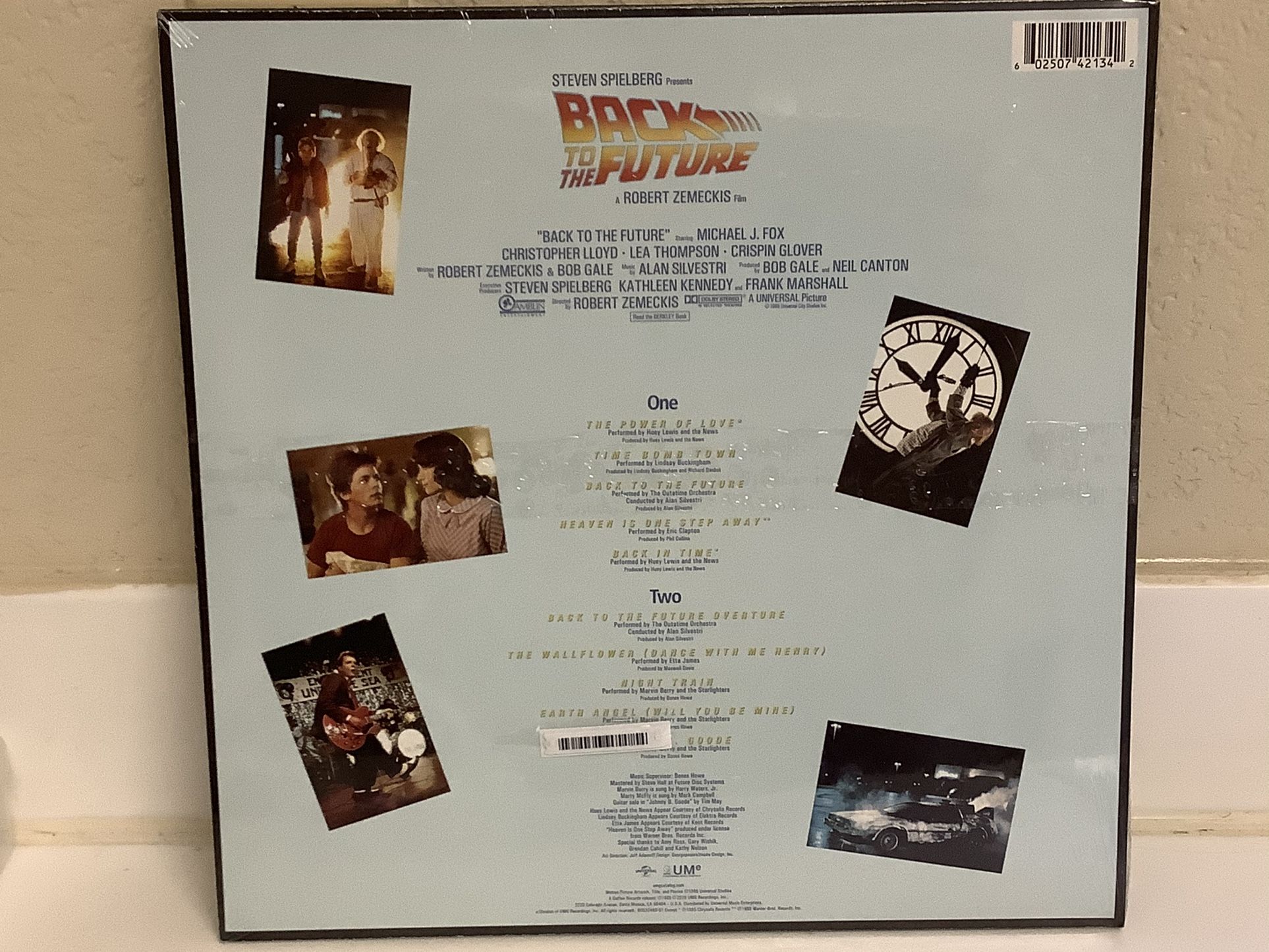 BACK TO THE FUTURE Record - Huey Lewis & The News - 80’s Movie Soundtrack Vinyl - New!