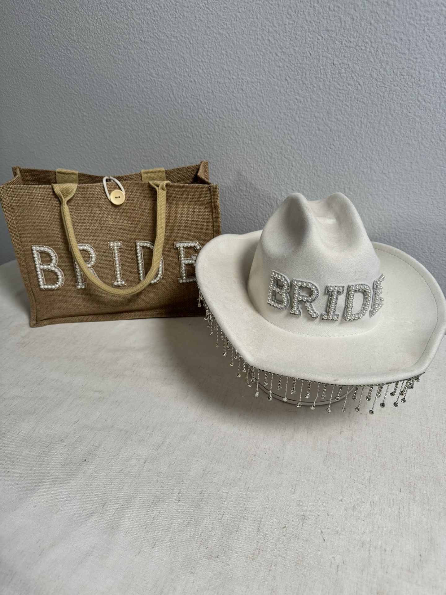 Bridal Hat & Bag