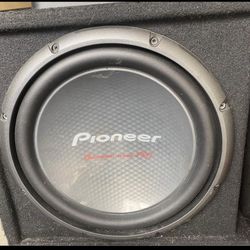 12” Pioneer Sub With amp