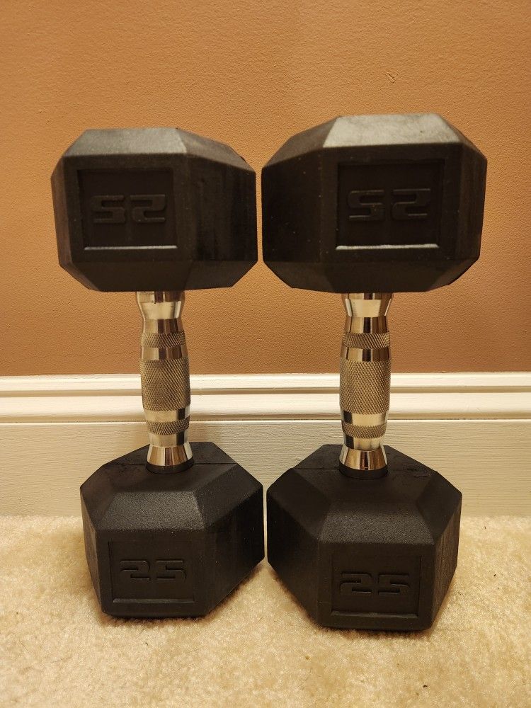 CAP 25lb Dumbbell Pair - BRAND NEW