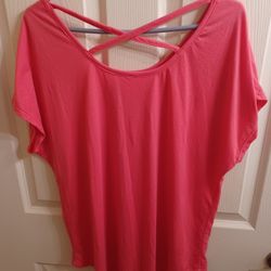 XL Pretty Pink Sequined Top 