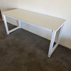 Metal Base Writing Desk