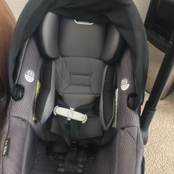  all in line stroller car seat evenflow shift dual ride with base