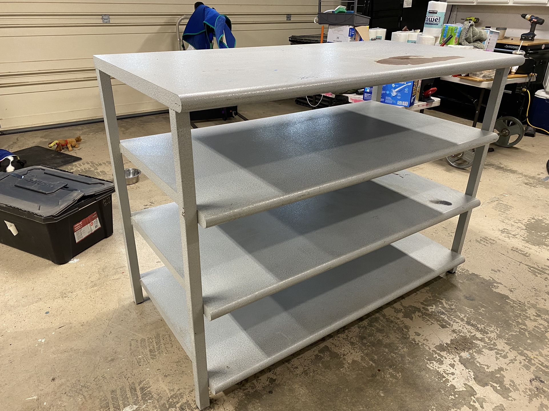 Garage shelves