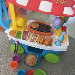 Kids Play Food Cart