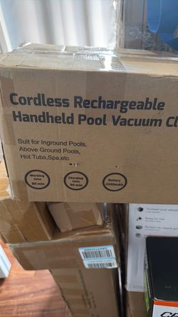 Cordless Rechargeable Handheld Pool Vacuum