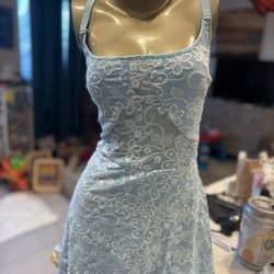 EDC Size 1x Blue Rave Dress 