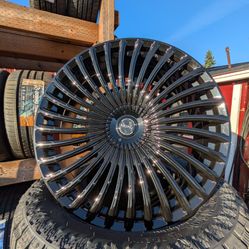 24" Wheels 6 Lug