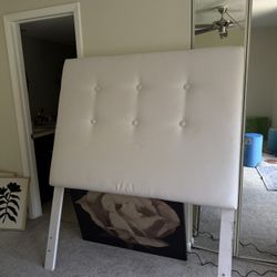 Queen Fabric Headboard