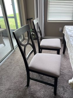 Dining table with 4 chairs