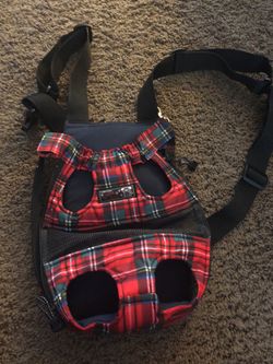 Small-medium dog backpack