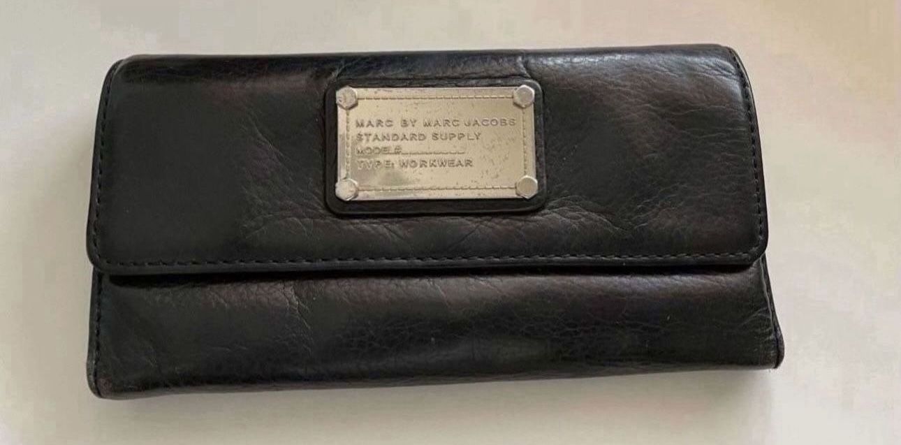 MARC BY MARC JACOBS 'Classic Q - Long' Trifold Wallet