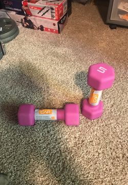 Brand New CAP 5 lbs Dumbbell set