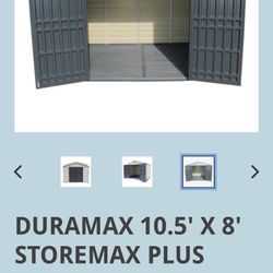 10.5 By 8 Feet Deep New Shed In Box 
