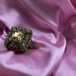 Rare Vintage Heidi Daus Cocktail Ring