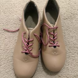 Kids Tan / Beige Capezio Tap Shoes 