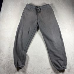Elwood Pants Men’s Medium Faded Gray Sweatpants Elastic Waist Drawstring #3176
