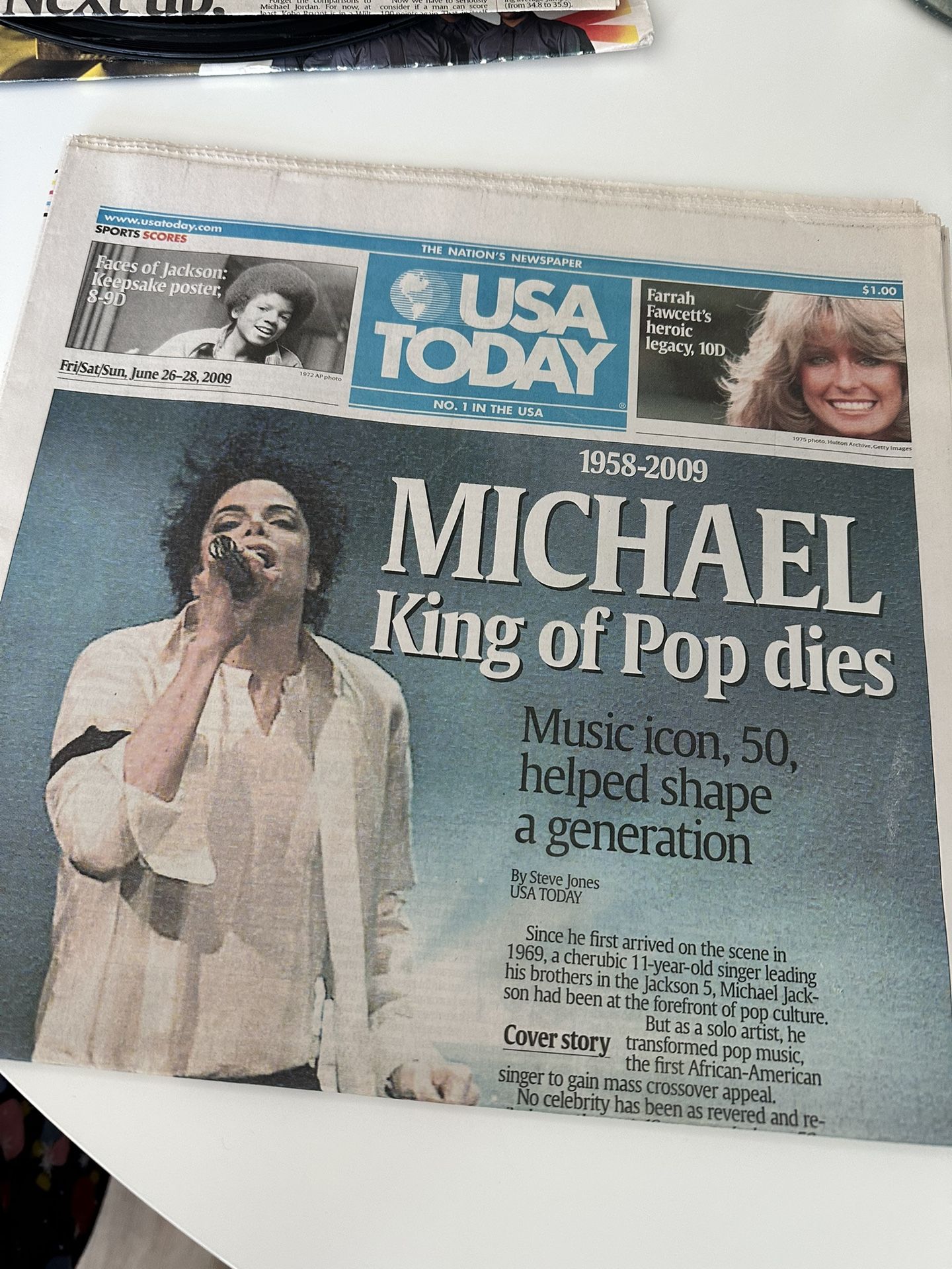 Michael Jackson USA Today