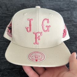 JFG X M&N SnapBack (White)