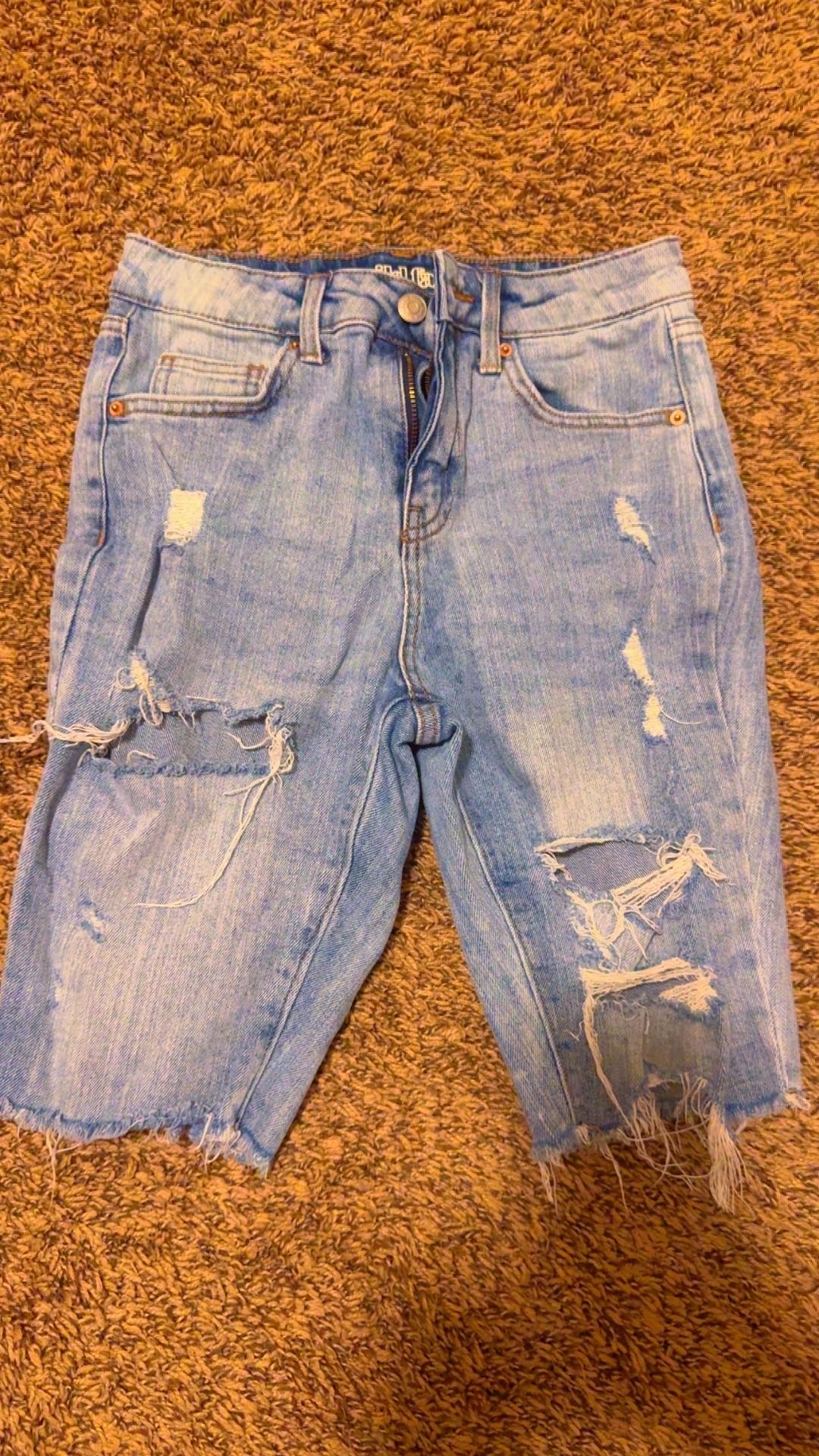 Ladies Distress Wild And Fable Jean Shorts